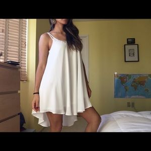White summer dress